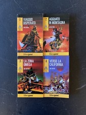 Librogame Guerrieri Della Strada 01-04 Serie Completa PRIMA EDIZIONE 