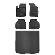 Frogum TPE Tappetini+Portabagagli Set per Fiat Freemont 2011-2015 TPE set di tap