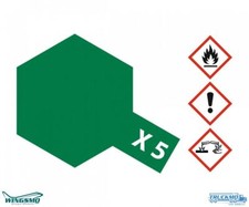 Tamiya X-5 verde lucido 10 ml 300081505