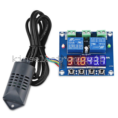 Termostato 12v doppio led - dc,