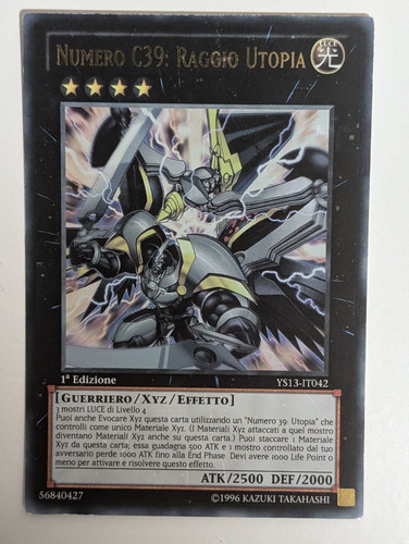 Numero c39 raggio - yu-gi-oh!,