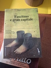 Libro Fascismo e gran capitale Daniel Guerin Erre Emme  1994