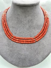 Collana fili di corallo - 3,