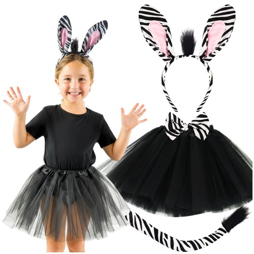 Costume zebra per bambine - costume,