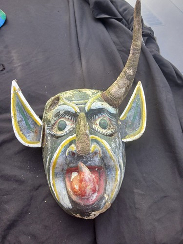 Maschera diavolo vintage