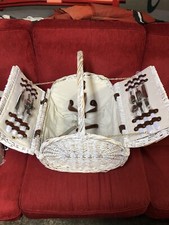 Cestino Da Pic Nic In Vimini