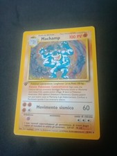 Carta Pokemon Machamp 8/102 HOLO ITA Prima Edizione 1999-2000 Set base LP EXC