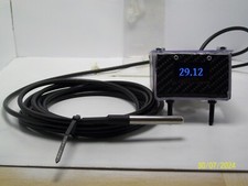 Termometro digitale con display oled per temperature da -55 a +125 °c