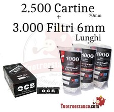 2.500 Cartine OCB Premium 70