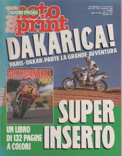 Moto sprint 1988 - n., 51/52