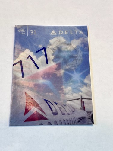 Delta trading card boeing - trading, #31
