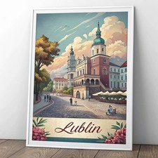 Poster viaggio lublino - da,