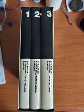 G.C. Argan  STORIA DELL'ARTE ITALIANA tre vol. in cofanetto Sansoni 1972