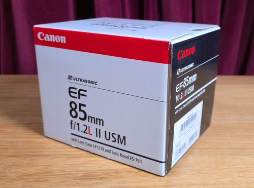 Canon 85mm ii usm - 85mm, f/1.2l