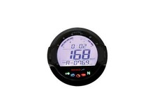 Tachimetro KOSO Digital D64 DL-03SR incl. luci di segnalazione LCD