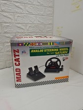 Sega Saturn Mad Catz Volante E Pedaliera