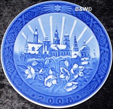 2008 ROYAL COPENHAGEN PIATTO DI NATALE TOP PRIMA SCELTA