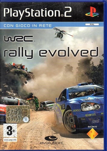 Wrc rally evolved per - evolved, ps2