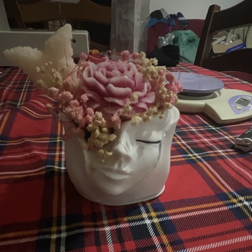 Composizione fiori artificiali