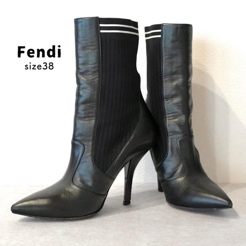 Fendi sock boots shoes - boots, 38