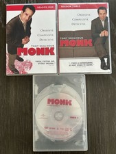Monk DVD Seasons 1, 3, 8