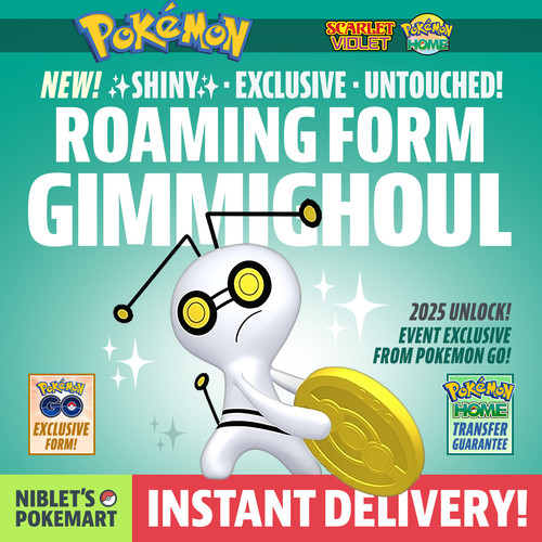 Shiny roaming form gimmighoul - roaming,