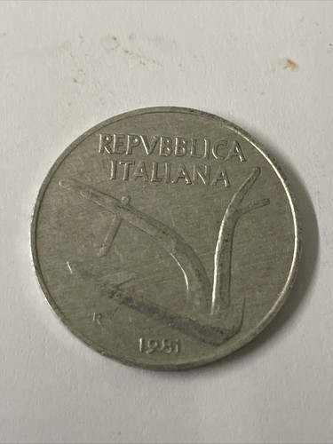 Lire 1981 repubblica - 10,