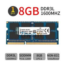 8GB 4GB DDR3L1600MHz