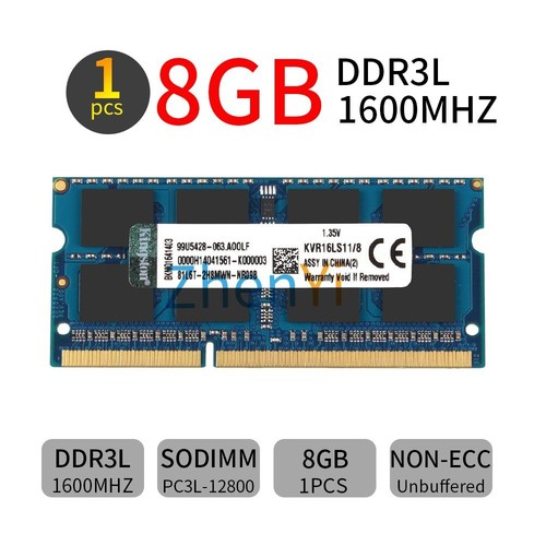 8gb 4gb ddr3l1600mhz - 8gb,