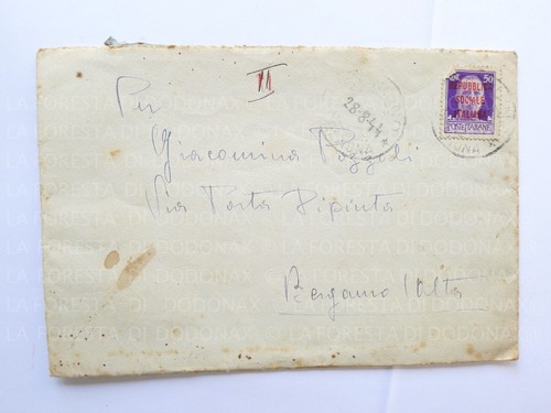 Vecchia lettera busta rsi - busta,