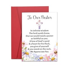 Pastor Appreciation Cards