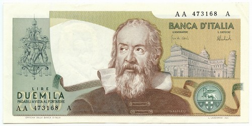 2000 lire galileo - 2000,