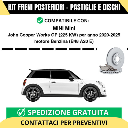 Kit freni posteriori - posteriori, per