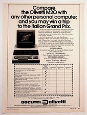 1983 Olivetti M20 Computer Ad