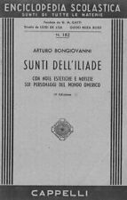 SUNTI DELL' ILIADE ENCICLOPEDIA SCOLASTICA ED. CAPPELLI  STOCK SPECIALE OFFERTA