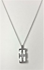 Collana uomo con piastra - , in