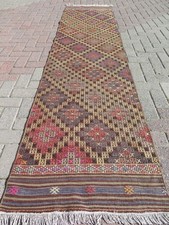 Tappeti Runner Kilim, Lana