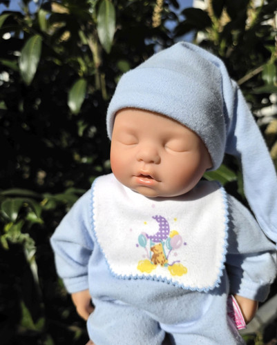 Bambola zapf sleepy - 33, cm