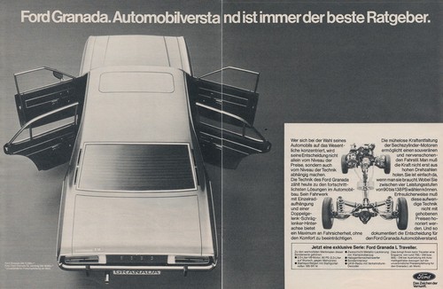Ford granada pubblicità - granada,