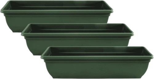 Fioriera cm verde - 3x, 60