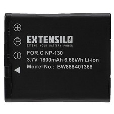 Batteria per Casio Exilim EX-ZR200BK EX-ZR200RD EX-ZR200 EX-ZR200BE 1800mAh 3,7V