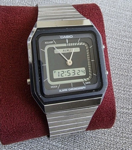 Orologio vintage casio - aq, 101