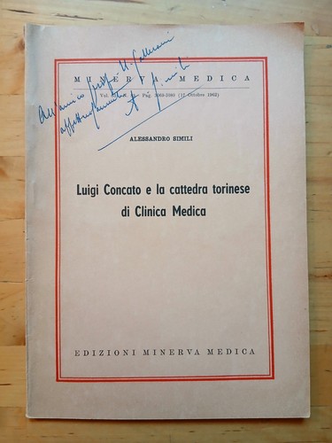 Luigi concato cattedra - concato, e