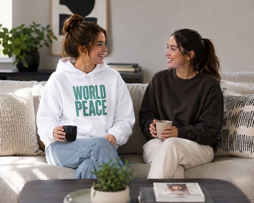 Felpa con cappuccio - , unisex