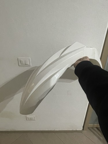 Parafango bianco cross kxf - bianco, da