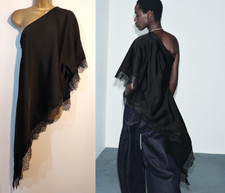 Top Zara raso asimmetrico