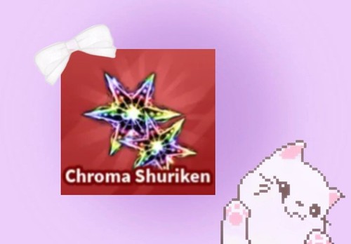 Blade ball chroma shuriken - ball,