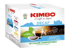 CAFFE' KIMBO 100 CIALDE MISCELA DECAFFEINATO IN CONFEZIONI DA 50 CIALDE OGNUNA