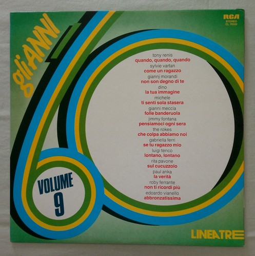Gli anni lp lineatre - 60, "