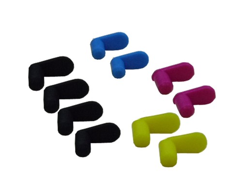 Tappi gomma per - 10, in